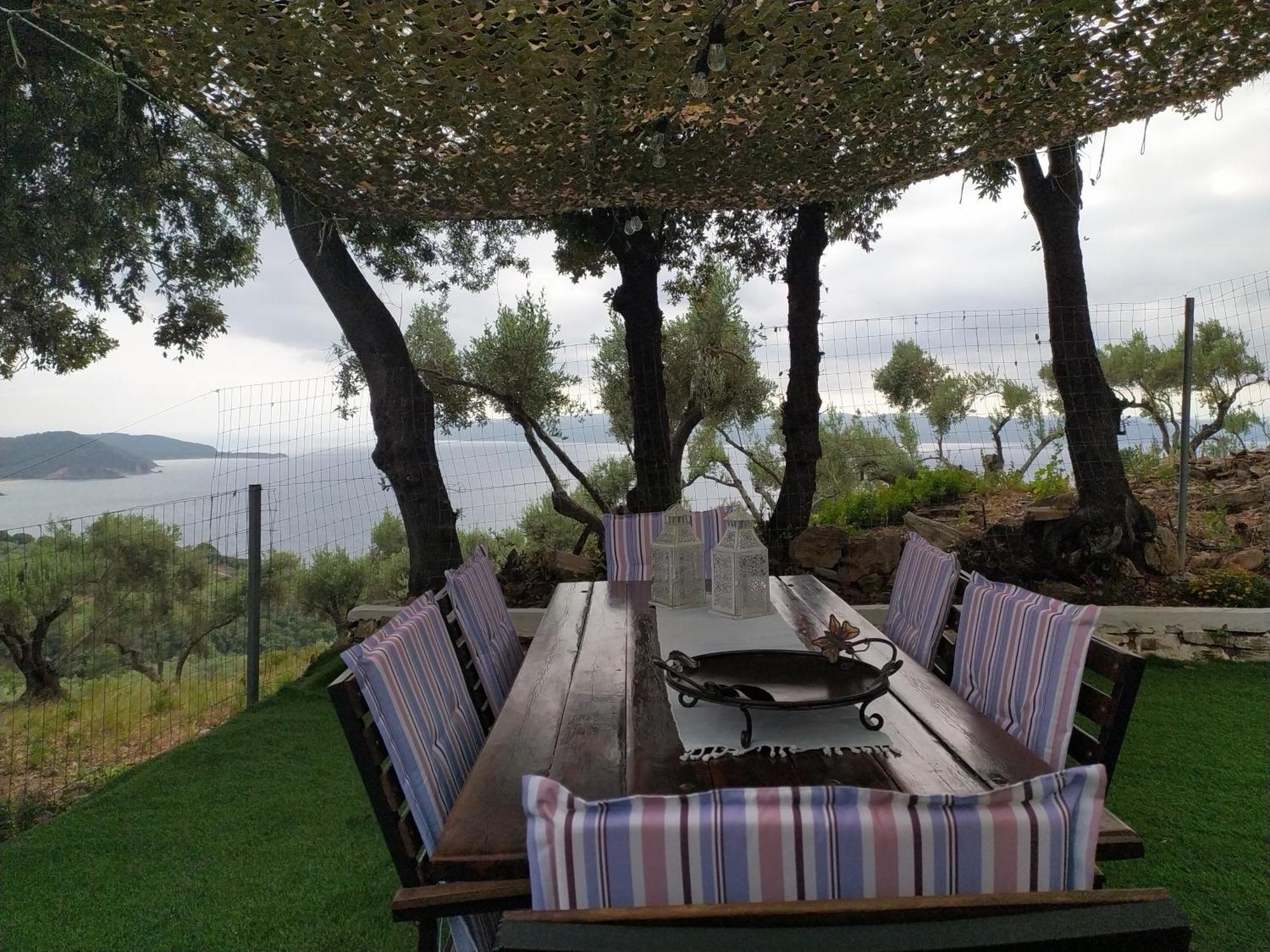 Limenari Cottage Kechria Bagian luar foto